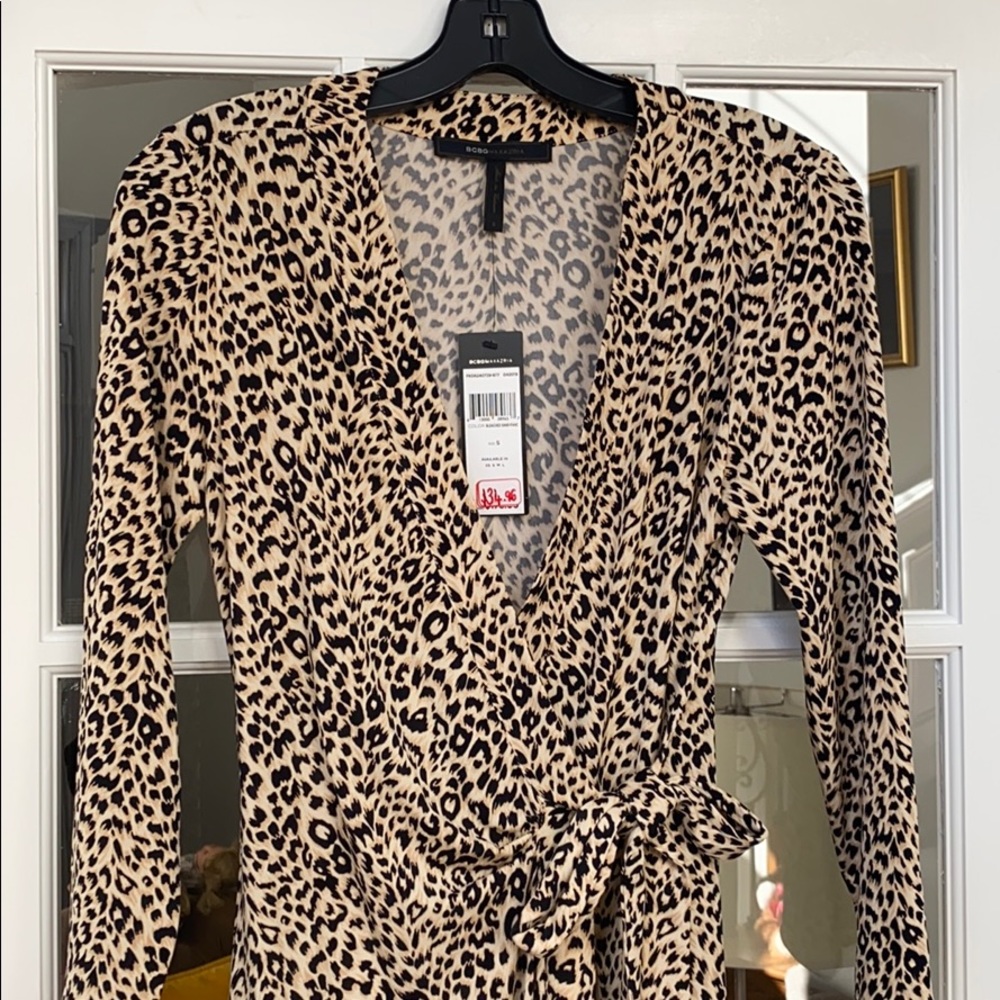 BCBG MaxAzria Animal Print Dress size S